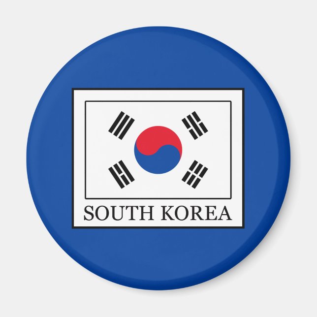 Imán Corea del Sur (Frente)