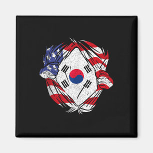 Imán Corea del Sur Ama Corea del Sur Orgullo Patriota C