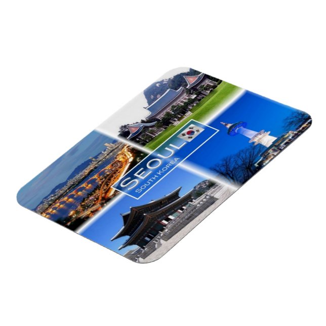 Imán Corea del Sur - Seúl - (Lado Izquierdo)