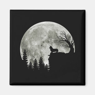 Imán Corgi En Los Regalos De Halloween De La Luna De Sa