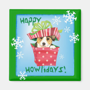 Imán Corgi feliz Galés del Pembroke de Howlidays