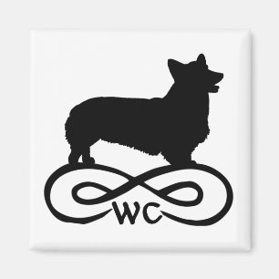 Imán Corgi Galés del infinito