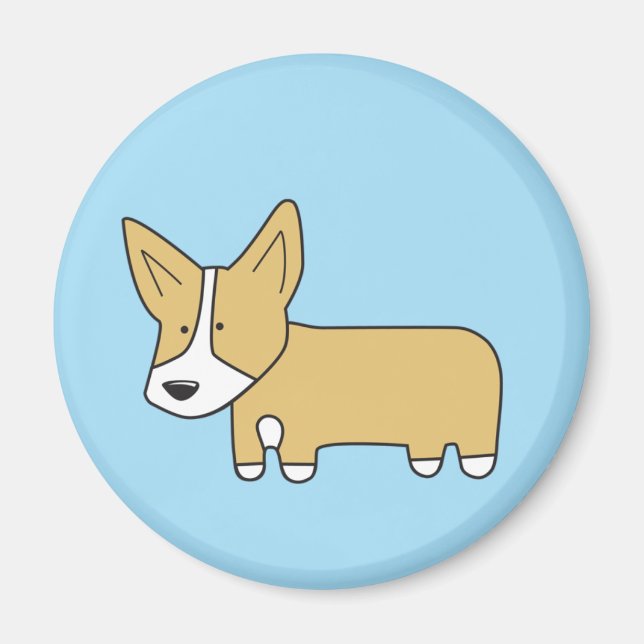 Imán Corgi Magnet (Frente)