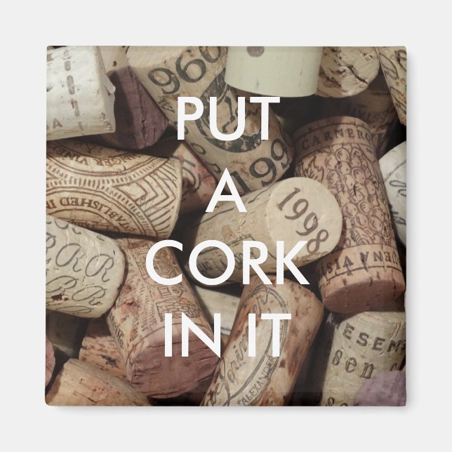 Imán Cork It Magnet (Frente)