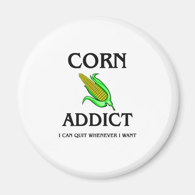 Imán Corn Addict (Frente)