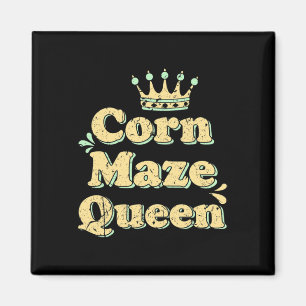 Imán Corn Maze Queen otoño otoño halloween otoño Acti