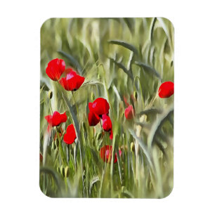 Imán Corn Poppies