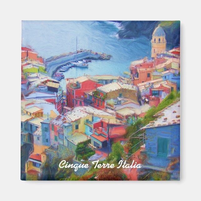 Imán Corniglia Cinque Terre Italia (Frente)