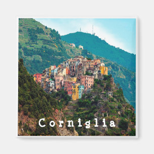 Imán CORNIGLIA Italia - Cinque Terre - Magnet -