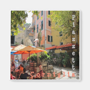 Imán CORNIGLIA Piazzetta Cinque Terre - Magnet