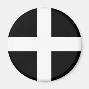 Imán Cornualles - bandera/St. Piran de Cornualles