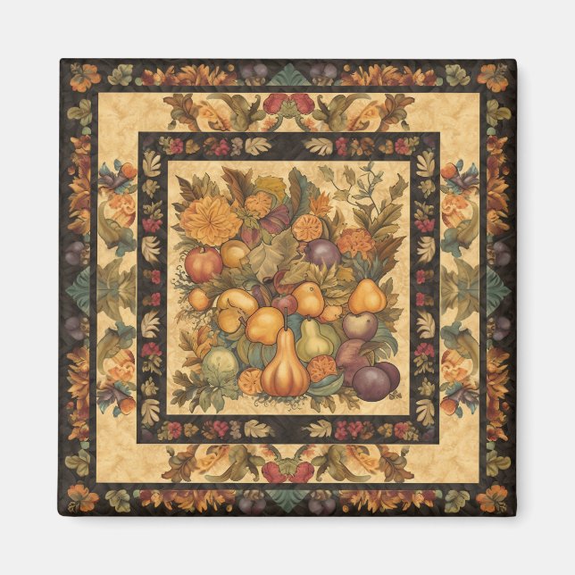 Imán Cornucopia Patterned (Frente)