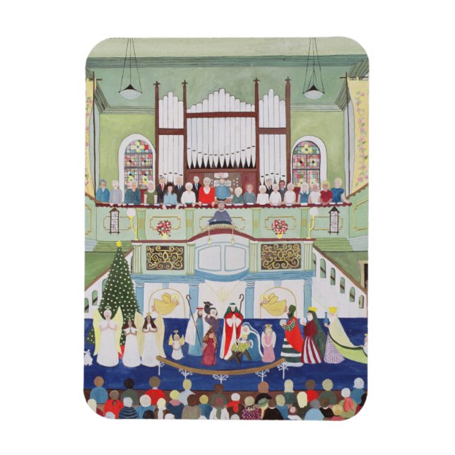 Imán Cornwall de la capilla metodista de Mousehole (Vertical)