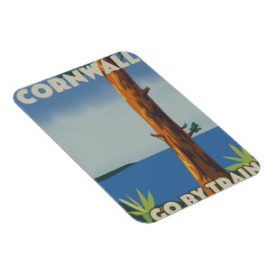 Imán Cornwall por tren