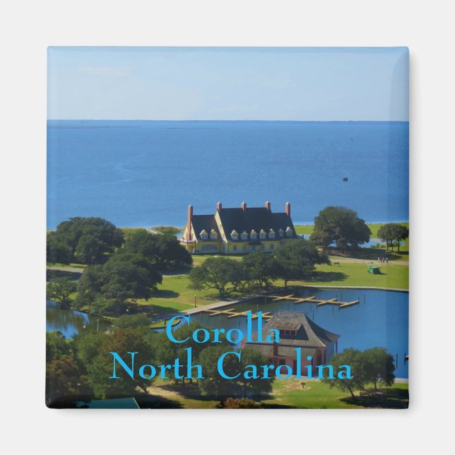 Imán Corolla North Carolina Magnet (Frente)
