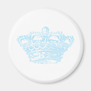 Imán Corona azul