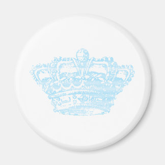 Imán Corona azul