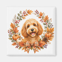 Corona de Otoño de Cockapoo