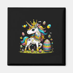 Imán Corona de unicornio de Pascua Huevos lindos regalo