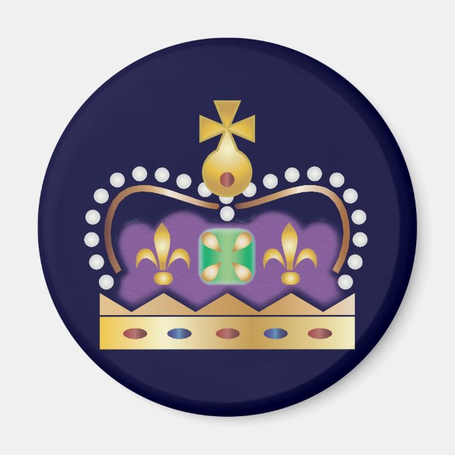 Imán Corona Real Tradicional (Frente)