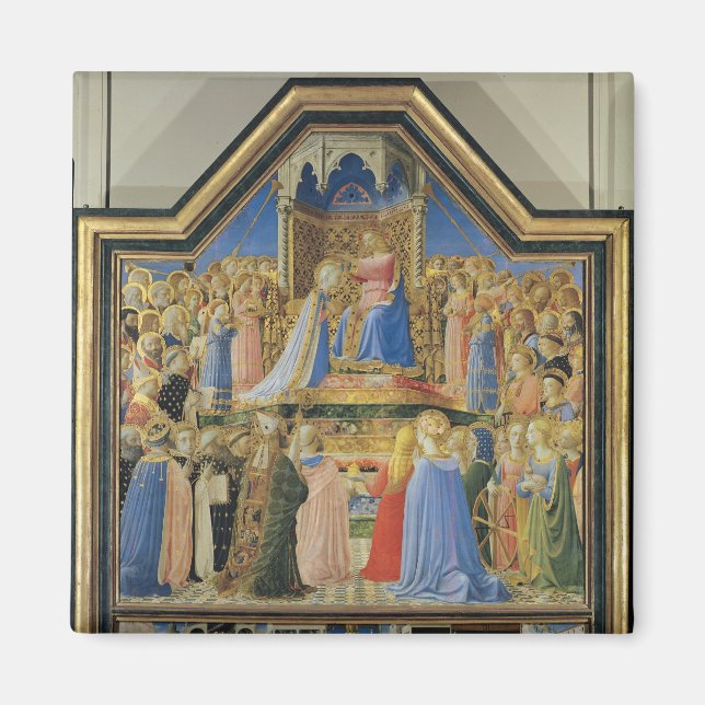 Imán Coronación de la Virgen, c.1430-32 (Frente)