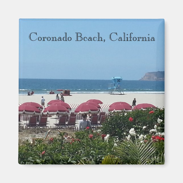Imán Coronado Beach Magnet (Frente)