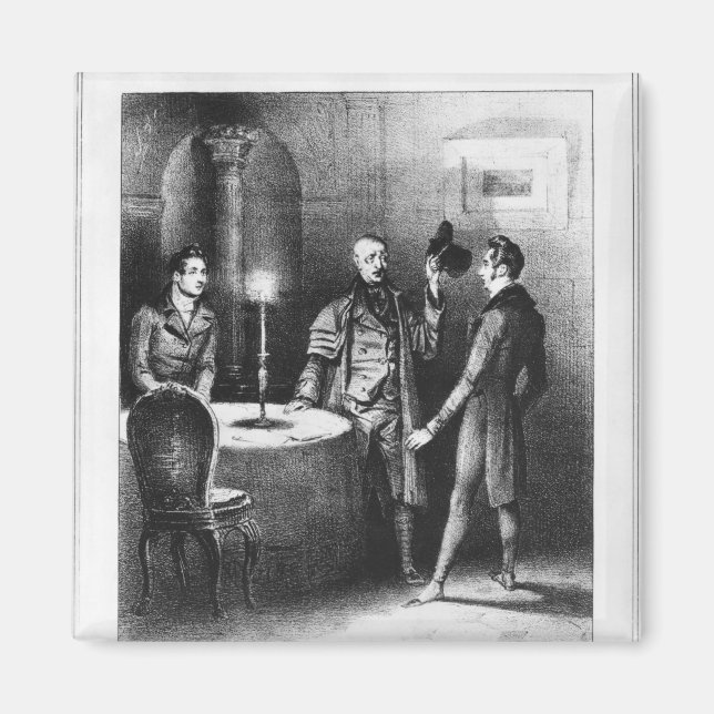 Imán Coronel Chabert, ilustracion Le Colonel (Frente)