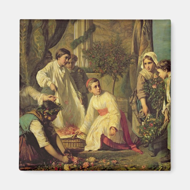 Imán Corpus Christi, 1855 (Frente)