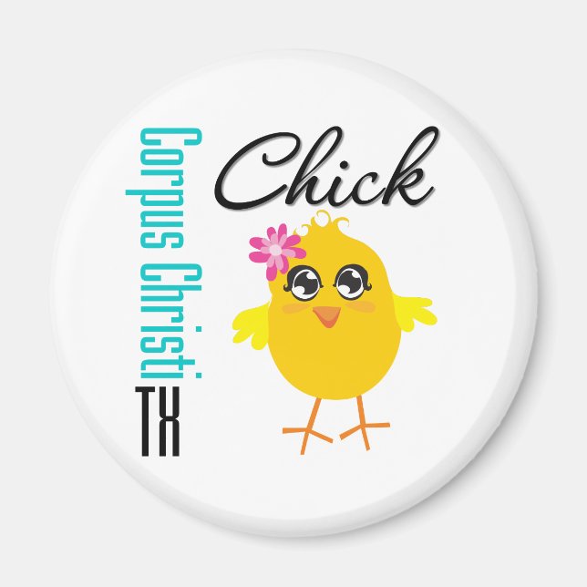 Imán Corpus Christi TX Chick-1 (Frente)