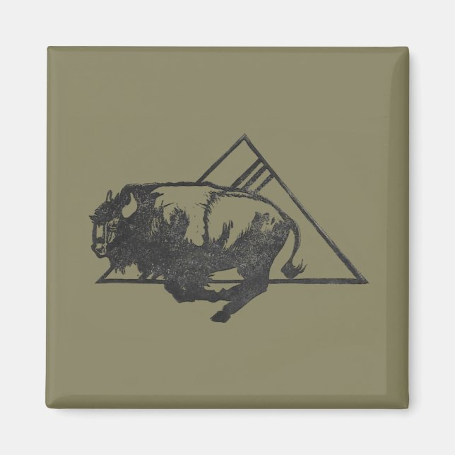 Imán Corre a las montañas de Olive (Frente)