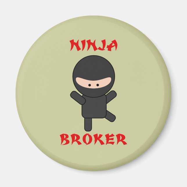 Imán corredor de ninja (Frente)