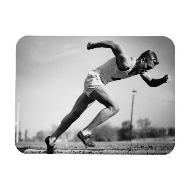 Imán Corredor masculino (Horizontal)