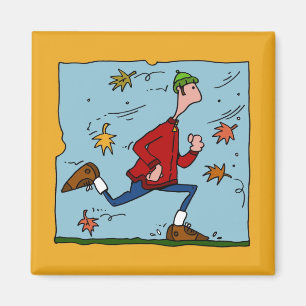 Imán corredora de otoño (tío)