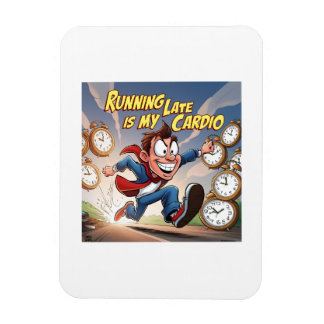 Imán Correr tarde es mi cardio