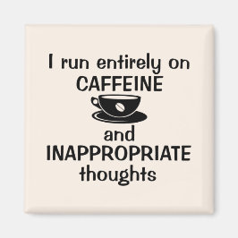 Imán Corro completamente en cafeína