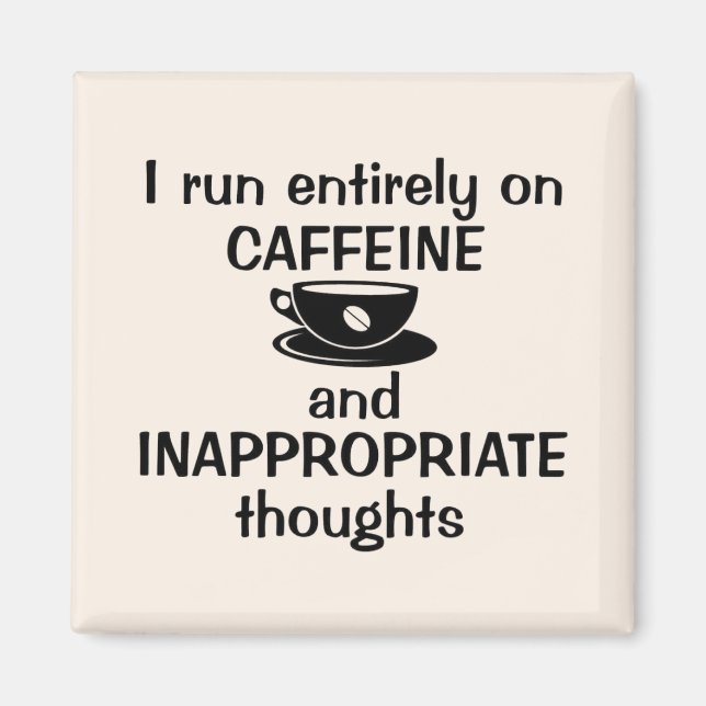 Imán Corro completamente en cafeína (Frente)