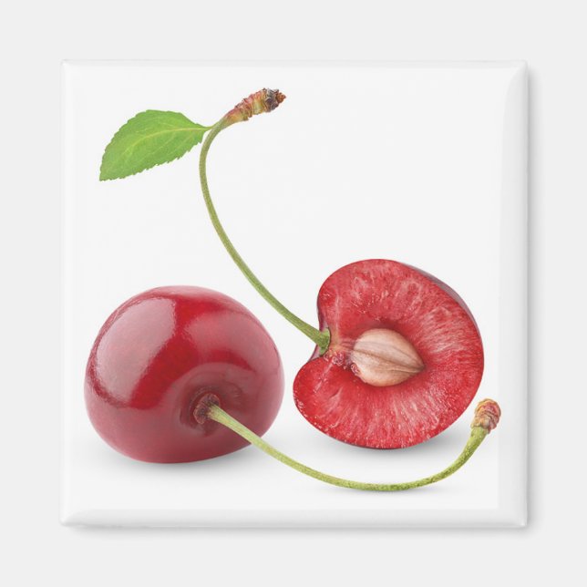 Imán Cortar cerezas (Frente)
