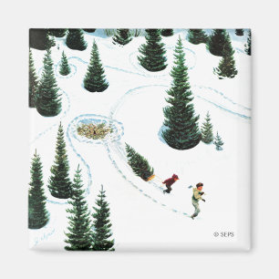 Imán Cortar el árbol