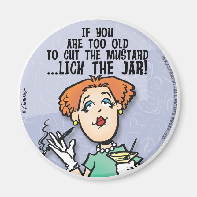 Imán Cortar La Mostaza (Frente)