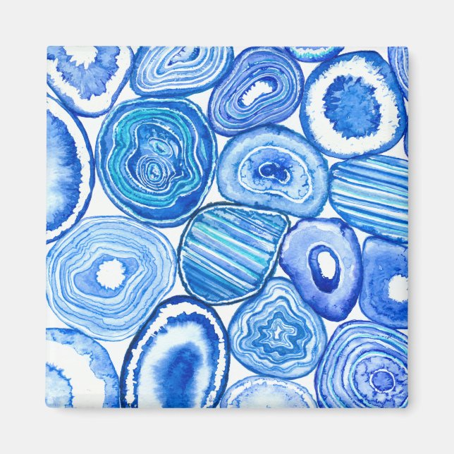 Imán Cortes de agallas azules (Frente)