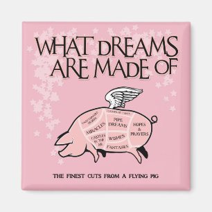 Imán Cortes de cerdo voladores - De qué se hacen los su