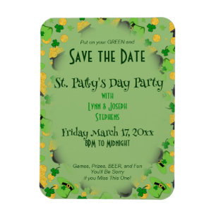 Imán Cortesía de la suerte para los irlandeses