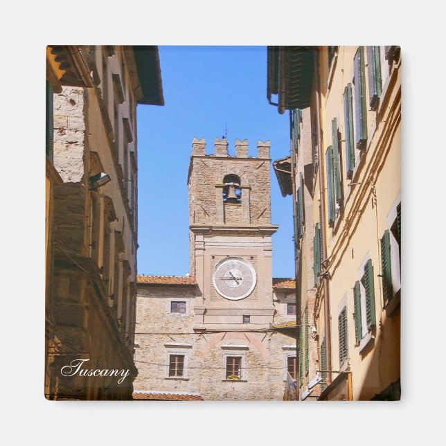 Imán Cortona, Italia. Toscana (Frente)