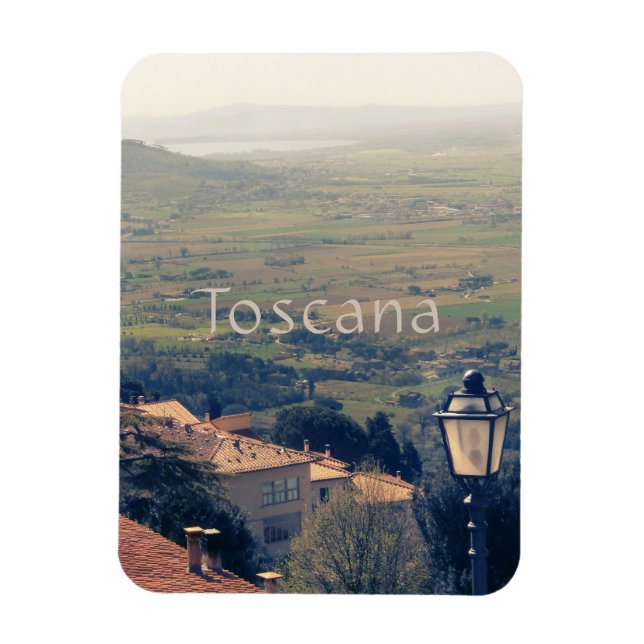 Imán Cortona Toscana Italia (Vertical)