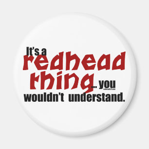 Imán Cosa del Redhead