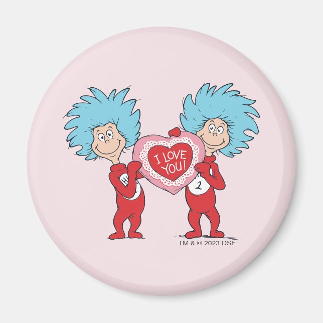 Imán Cosa Una Cosa Dos Te Amo (Frente)