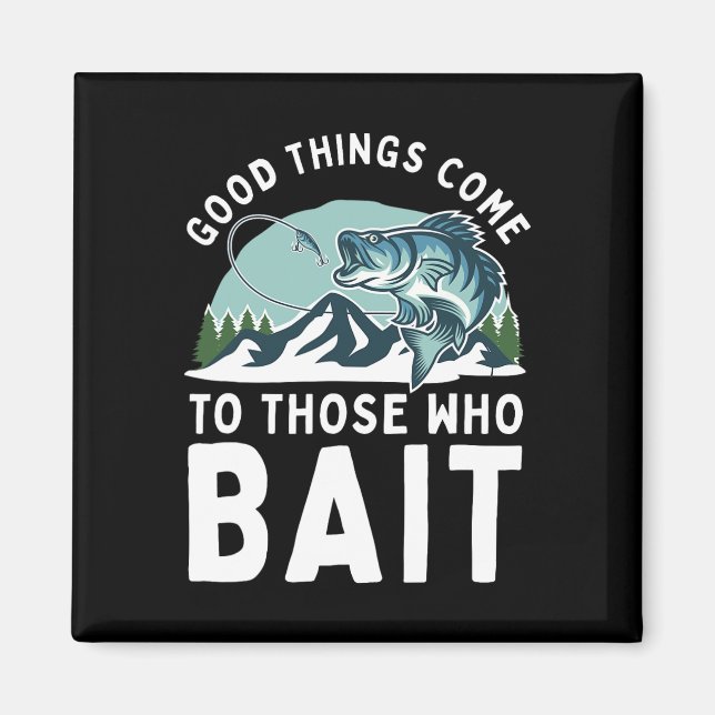 Imán Cosas Buenas Llegan A Los Que Bañan El Regalo De L (Frente)