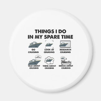 Imán Cosas De Vacaciones Que Hago En Mi Tiempo Libre Cr