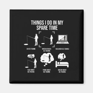 Imán Cosas Que Hago En Mi Tiempo De Retiro Pescando Nov