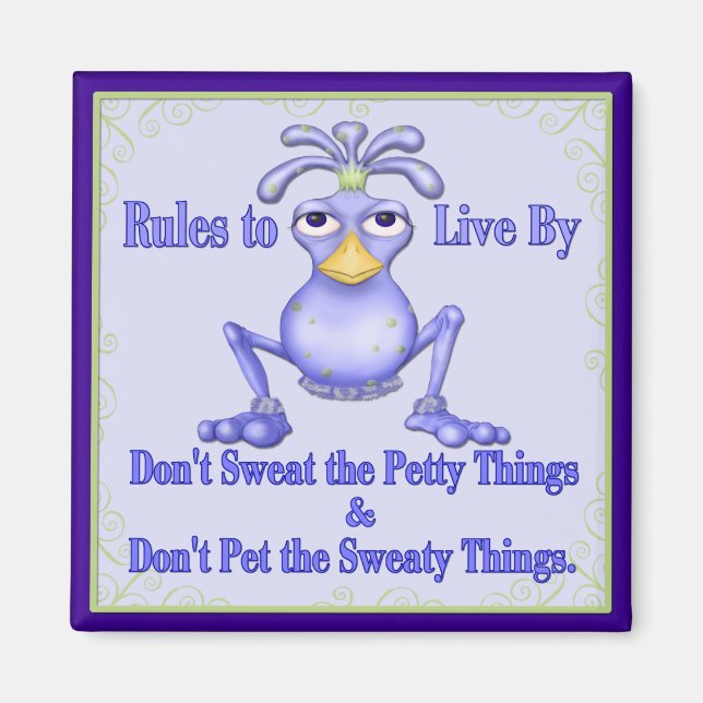 Imán Cosas sudorosas (Frente)